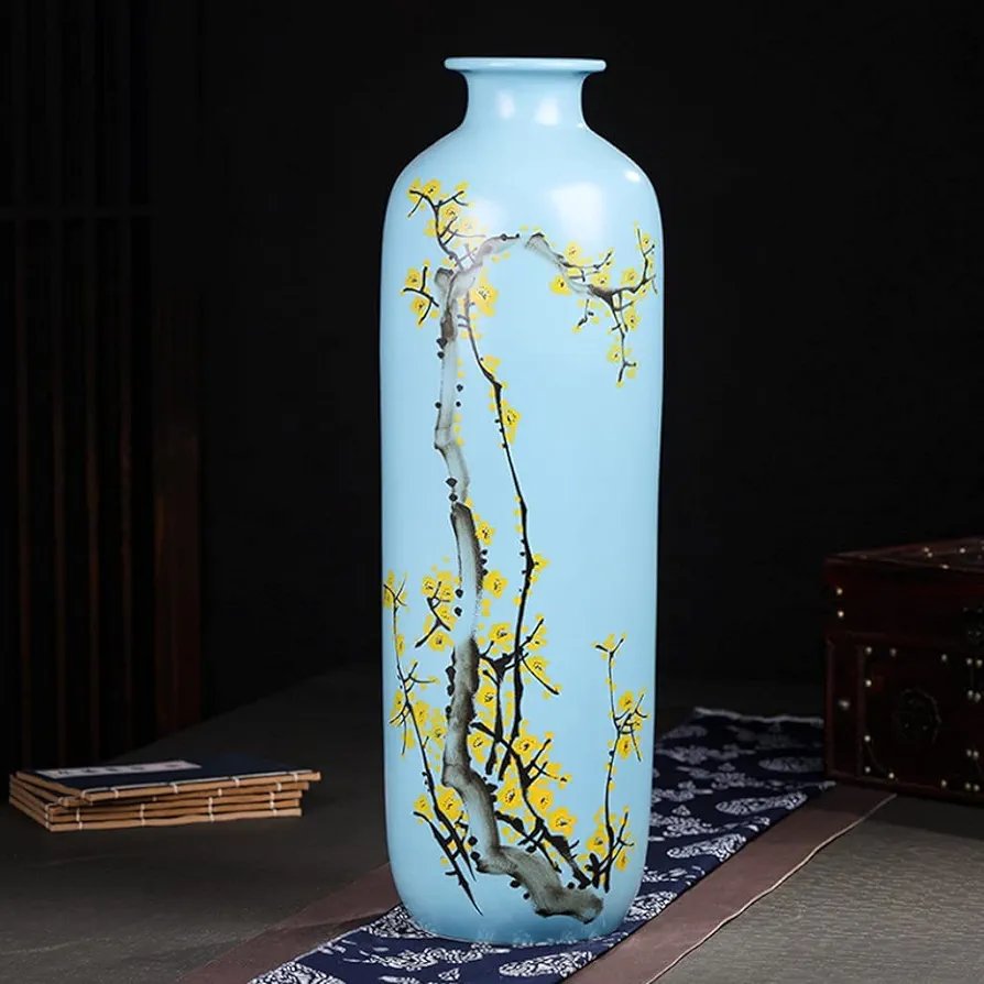 Chinese Ceramics Hand-painted Floor Large Countertop Vase - 156 - Image 5