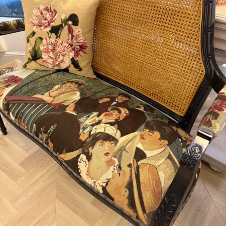 Goblin-Trimmed Delight Sofa